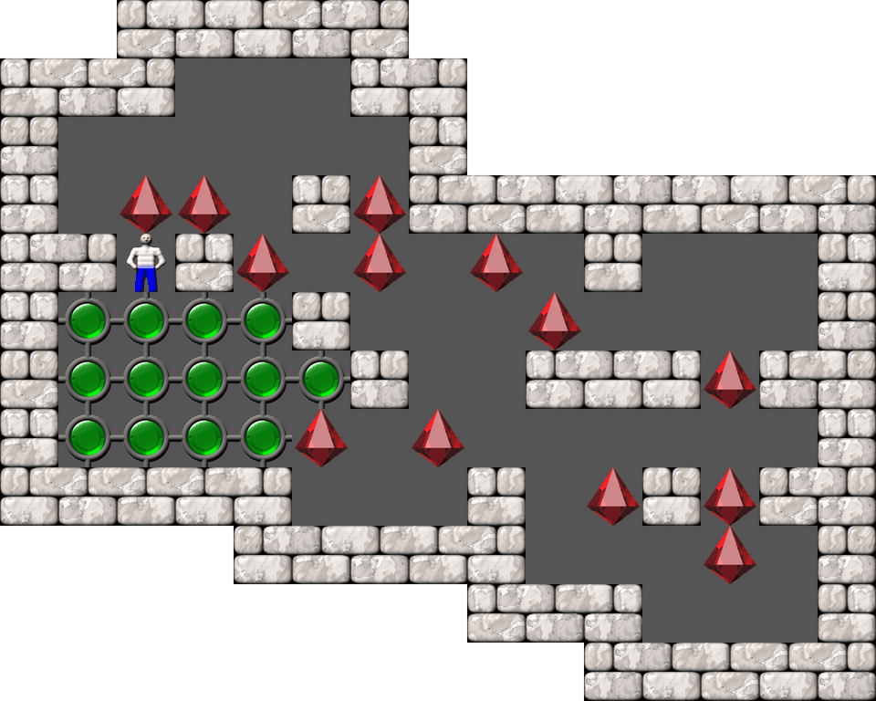 Сокобан Thinking Rabbit Arranged уровень 278